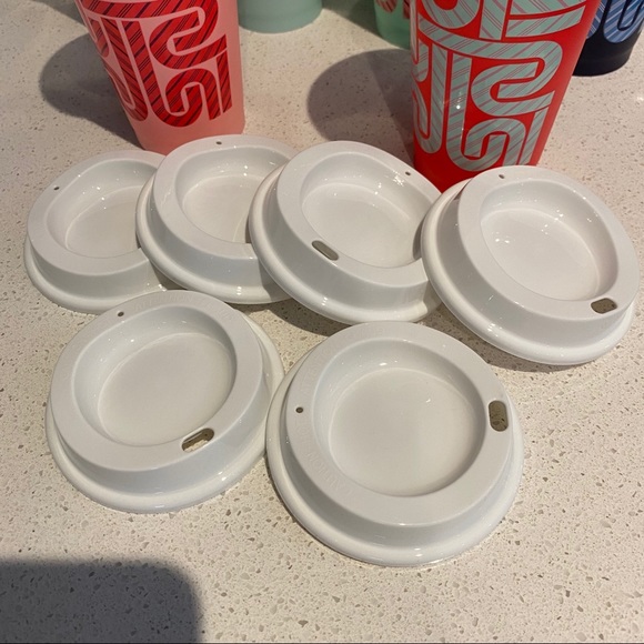 Starbucks Christmas Set of 6 Colour Changing Cups - Picture 4 of 6